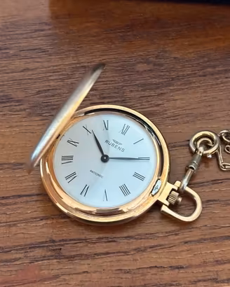 Orologio da tasca Rubens - carica manuale -vintage