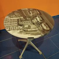 Tavolo + 2 sedie in plastica rigida