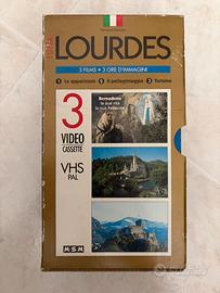 Cofanetto VHS - docufilm Tutta Lourdes