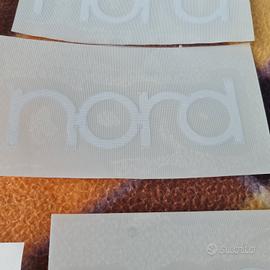 Stickers NORD in pvc alta qualità 