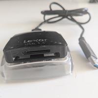 LEXAR lettore CF e SD USB3