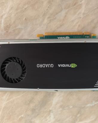 scheda video nvidia quadro 4000