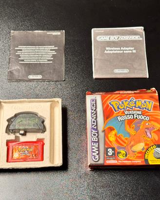 Pokemon rosso fuoco ORIGINALE