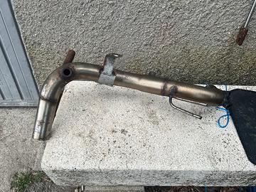 Downpipe inox  1.3 multijet euro 6 elimina fap/dpf