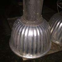 4 lampade industriali