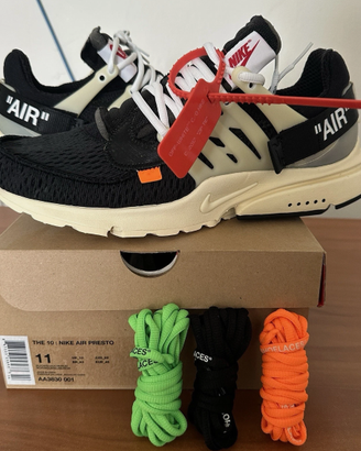 Nike Air Presto x Off-White Low The Ten - size 11