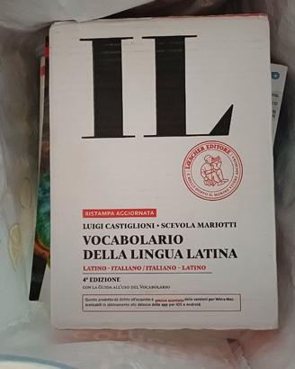 Dizionario italiano latino