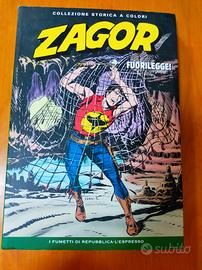 Libro Zagor  Fuorilegge - Elegante libro a colori.