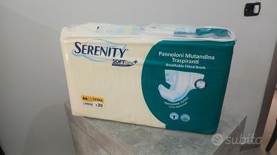 180 Pannoloni mutandina TG l 6 pc serenity