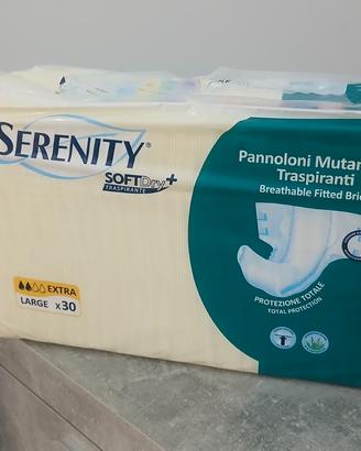 180 Pannoloni mutandina TG l 6 pc serenity
