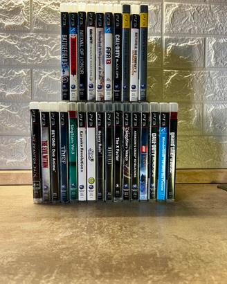 Lotto 22 giochi PS3 completi