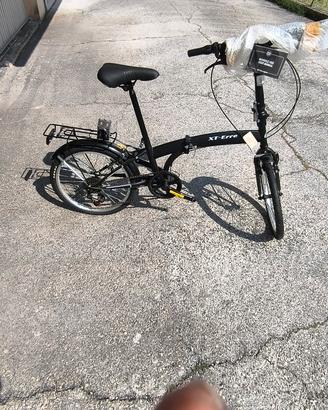 bici da città, pieghevole , ancora imballata