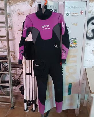 Mares ICE skin taglia 2 7mm 