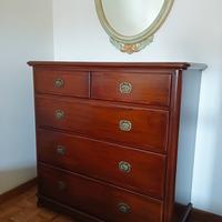 trittico legno camera da letto 