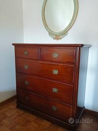 trittico legno camera da letto 