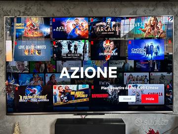 TV PANASONIC 3D 58” 4K HDR UHD con occhiali 3D