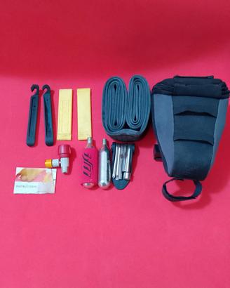 kit  riparazione rapida con bombolette azoto e acc