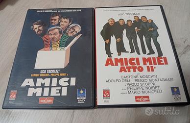 dvd Amici miei e Amici miei atto II, prima edizion