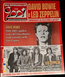 Ciao 2001 collection David Bowie e Led Zeppelin 