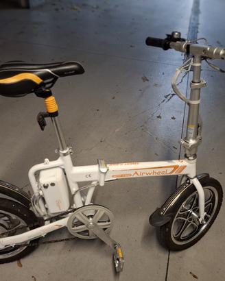 bicicletta elettrica pieghevole