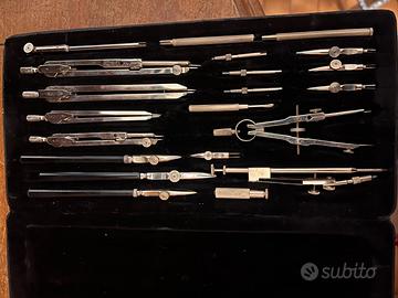 Set compassi e balaustrini vintage