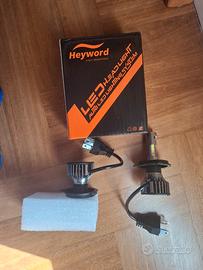 kit luci LED H4 12V 5000 lumen 6000k