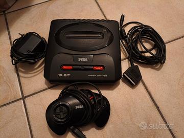 sega megadrive 2 con accessori 