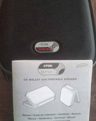 Porta cd-dvd amplificato