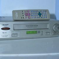 VIDEOREGISTRATORE VHS perfetto SHARP VC-M370