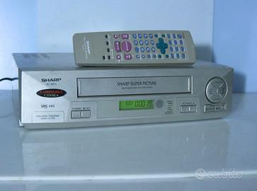 VIDEOREGISTRATORE VHS perfetto SHARP VC-M370