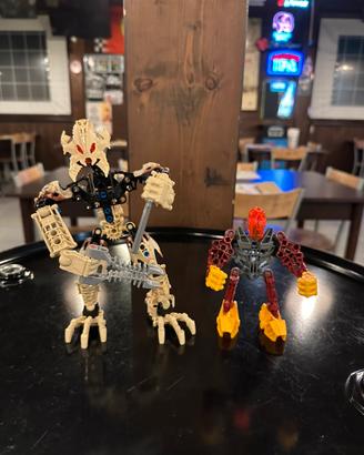 Coppia Lego Bionicle 8973 8983