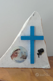 Statua Croce blu Medjugorie