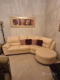 Divano in pelle
