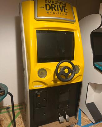Videogioco vintage smashing drive
