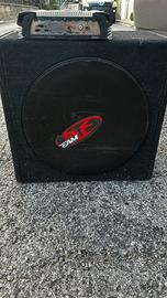 Subwoofer+aplificatore