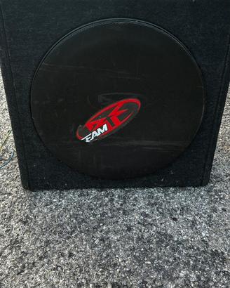 Subwoofer+aplificatore