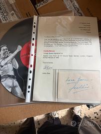 Autografo Freddie Mercury (queen)