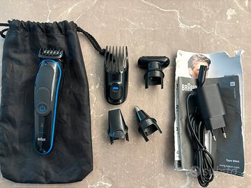Rasoio tagliabarba Braun 5544 con accessori