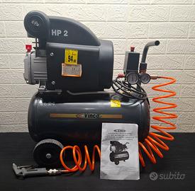 Compressore 24 litri 2 HP Vinco