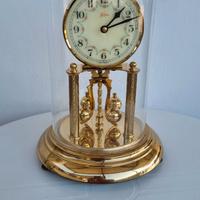 Orologio da tavolo tedesco Kern dorato