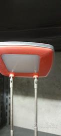 lampada LED da tavolo, pieghevole