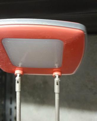 lampada LED da tavolo, pieghevole