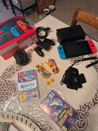 Nintendo Switch completa + accessori + giochi