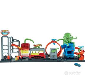 Autolavaggio Hot Wheels City mega