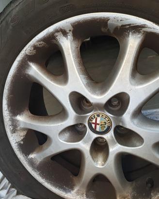 cerchi originali alfa 147 da 16 pollici
