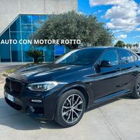 Bmw X4 xDrive25d Msport AUTO CON MOTORE ROTTO