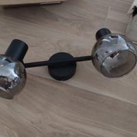 Lampadario da interno nero