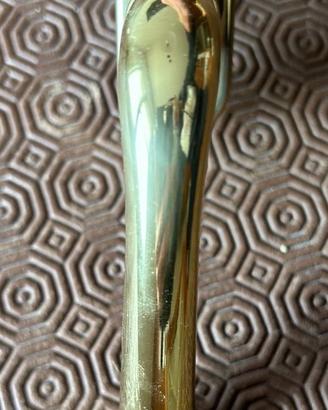 maniglia finestra ottone lucido
