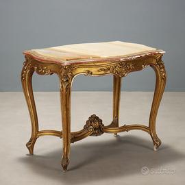 Tavolino in Stile Barocchetto - Fine XIX Secolo