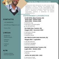 Chef de rang ~ cameriere di sala